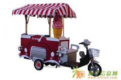 济南智慧星2015正品带保修卡冰激凌车