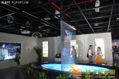 全息投影制作 深圳供应互动橱窗专用全息投影膜,全息正投玻璃