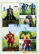 蜡像展示出租 钢铁侠 7D电影车