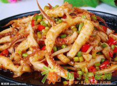 深圳诚信餐饮 专业指导 铁板鱿鱼培训