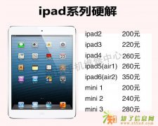iPad全系列解id,解锁,硬解,解好满意再收费
