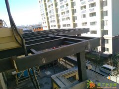 北京顺义区钢结构扩建加建 别墅改造钢结构搭建