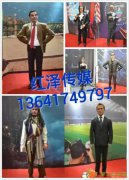 迪士尼主题展维尼熊卡通人物展示出租蜡像出租