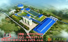 专业厂房鸟瞰效果图设计制作，室外厂房鸟瞰效果图报价，专业做效