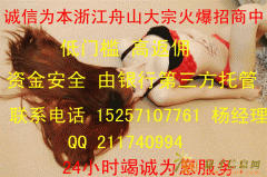 中国浙江舟山大宗招商你投资我支持