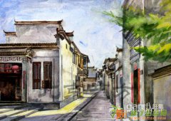 暑假水彩零基础成人北京培训班开新课艺方2016！