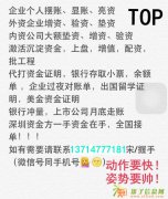 企业大额入资、形象资金显帐、资金摆账