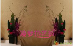 插花的行为艺术