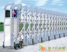 国贸维修伸缩门机头更换控制器