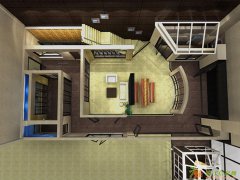 潘和国设计师：200平米商铺装修效果图