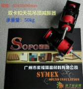 广州市索福隔音材料有限公司-天花减振器