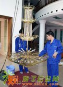 天河区灯饰清洁，灯饰安装等，选康洁，服务至上，承诺满意客户