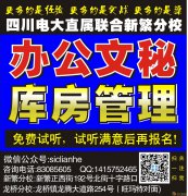 新都龙桥大丰初级会计师培训班开始报名了