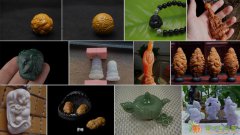 玉邦第六代电脑玉雕机YB4030（圆雕机），圆雕立体数控雕刻