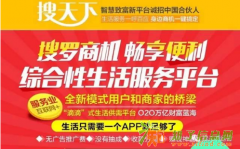 未来的商业模式是什么？搜天下APP身边商机一键搞定