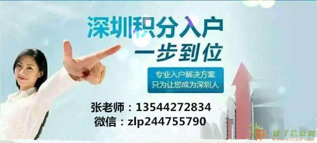 积分入户项目指标分数