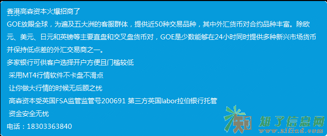 小投资，大回报-GOE高森资本外汇平台