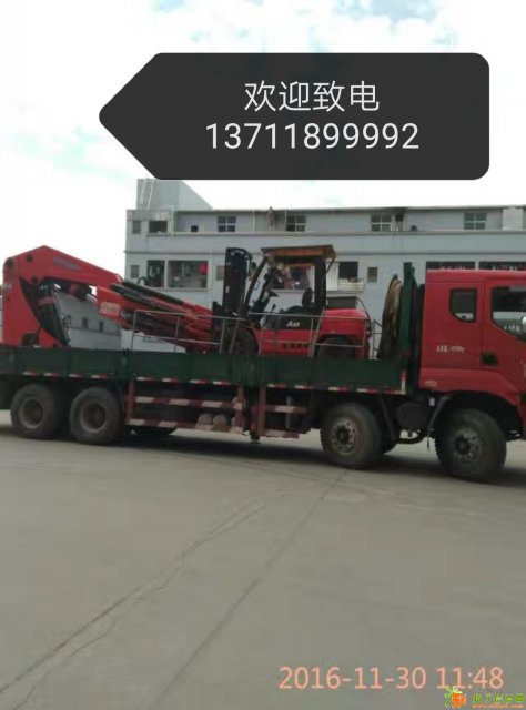 东莞市虎门吊车叉车出租机器装卸搬运服务
