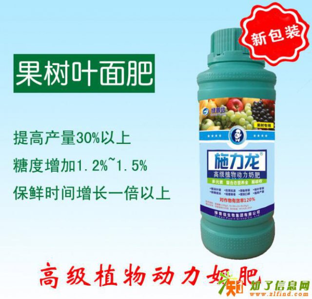 施力龙果树叶面肥