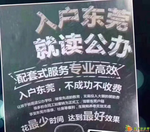 外地户籍的上公办学校需要什么条件？入户东莞就读公办