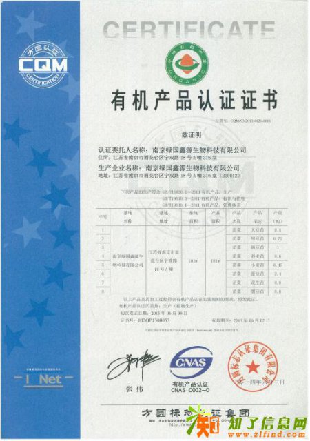 青岛办理有机食品认证申报流程