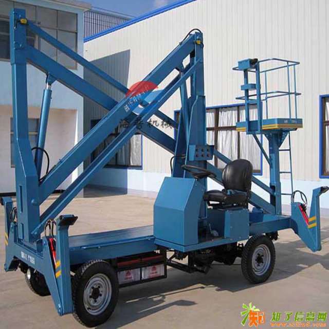 兰州曲臂式升降机高空作业平台海普机械