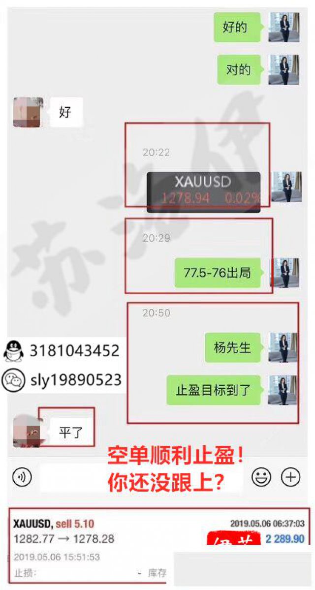 苏洛伊：5.7黄金一单空利润轻松豪取！实力决定盈利