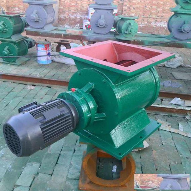 方形卸料星型下料器YJD-06A铸铁星形卸料器