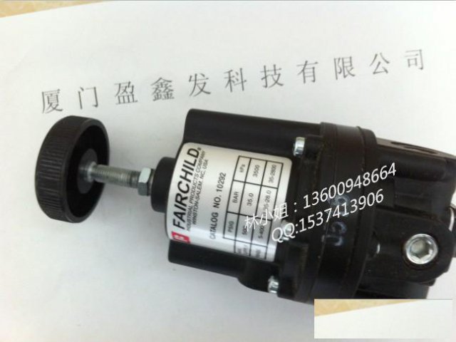 美国FAIRCHILD仙童调压阀10292