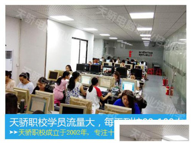 中堂哪里有PS暑期培训班来万江天骄职校