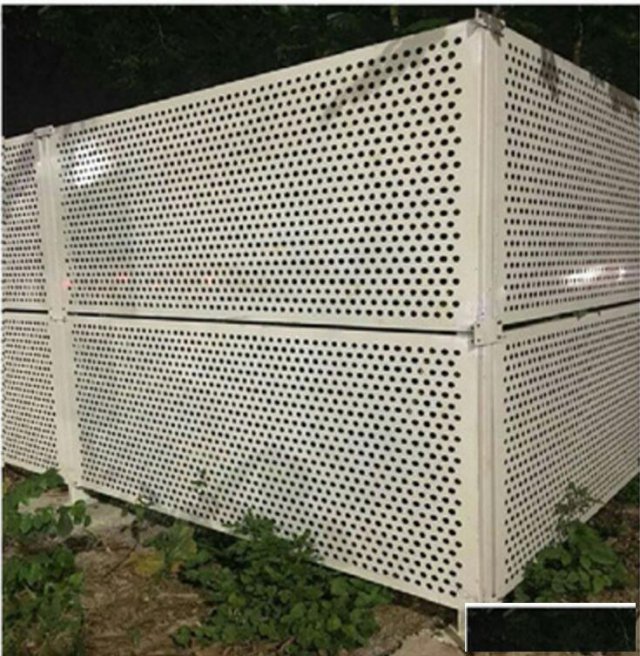 中山市冲孔围挡专业出租