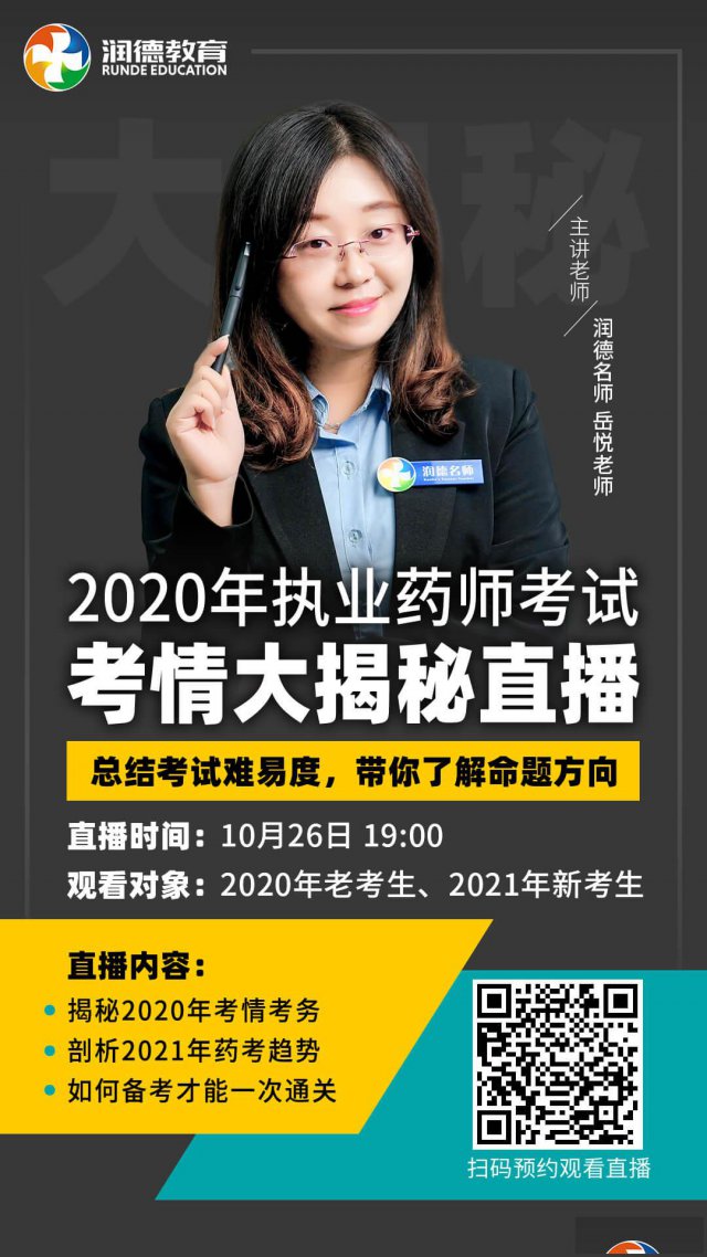 2020年执业药师考试难吗润德教育最新考情分析
