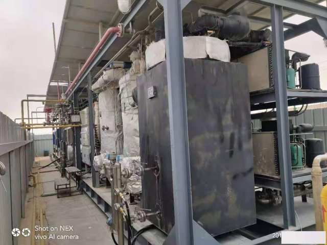 出售两套轻烃油分离制冷机