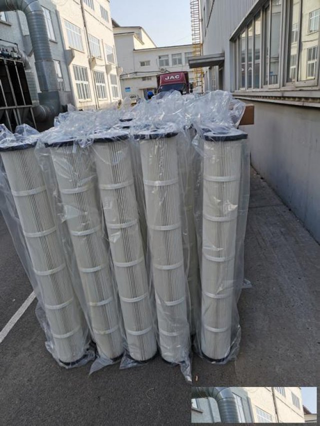 领创过滤设备销售部设计定做标准规格的除尘滤芯滤筒系列