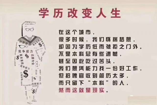 18岁，落榜的你觉得学历并没有什么用