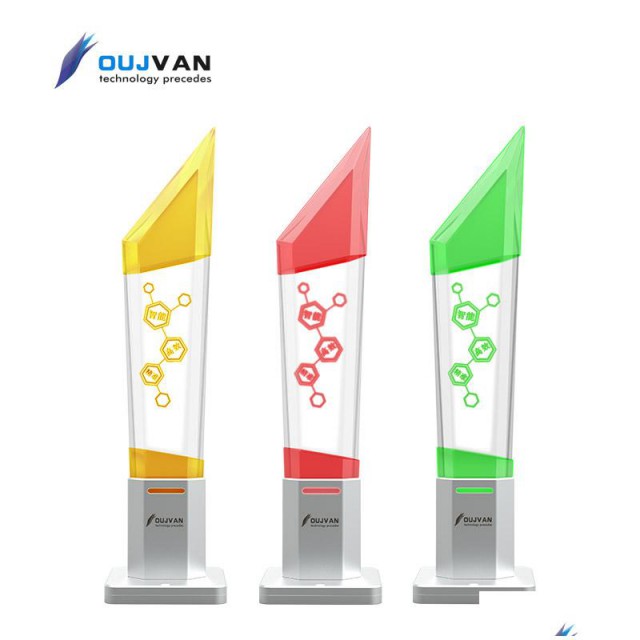 OJ-Q7三色警示灯_三色信号警示灯_水晶三色灯