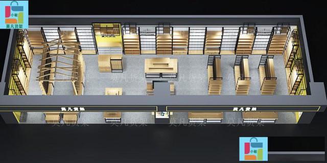 莫凡货架可整店输出-精品店货架可免费设计平面图扬州