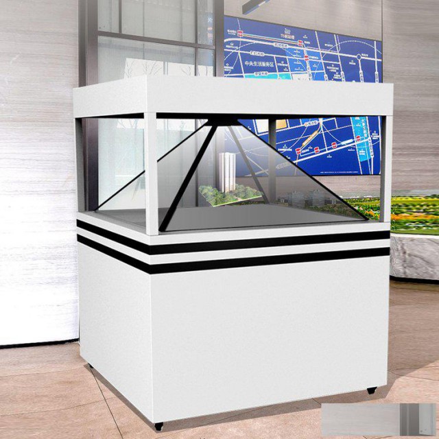 深圳供应定制270/360全息展示柜全息幻影成像设备安装