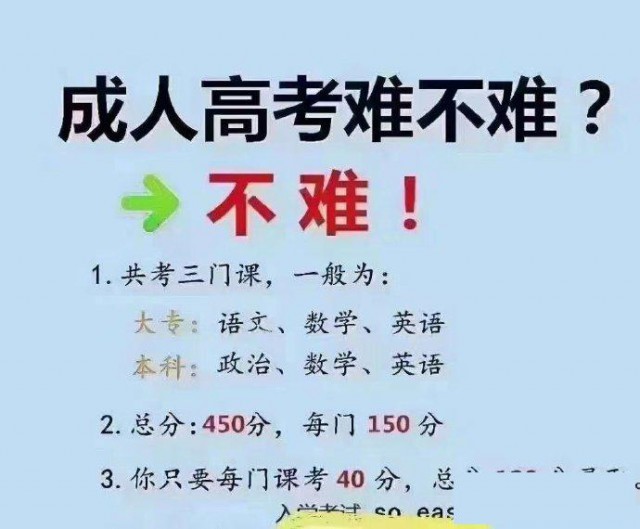 报名成人高考大专的优点有哪些？