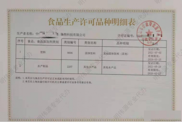 青岛办理食品生产许可证