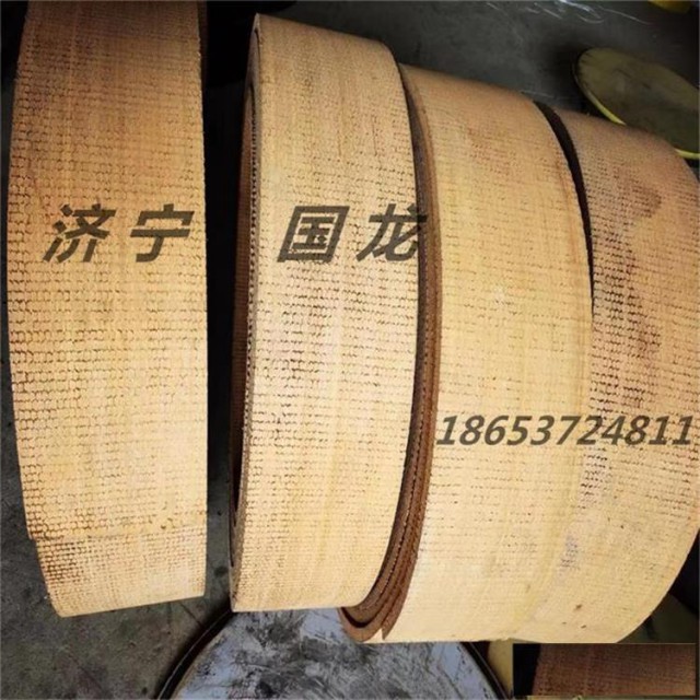 石棉及无石棉橡胶铜丝刹车带 石棉制动带 济宁向上金品刹车带