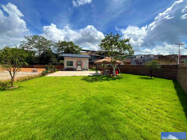 广州市从化区附近4.5亩平地鱼塘房屋农庄整体转让