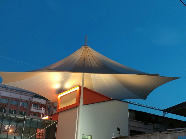 膜结构景观受欢迎的地方