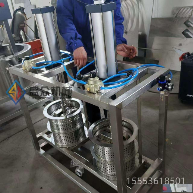 奶酪成型机形状大小可定制奶制品压块成型设备干酪加工流水线