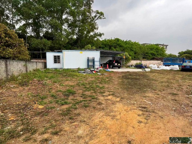 从化区棋杆墟10亩平地土地150平方房屋整体转让