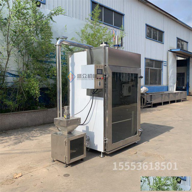 全自动红肠烟熏炉牛肉干腊肉蒸煮烘干一体熏烤炉