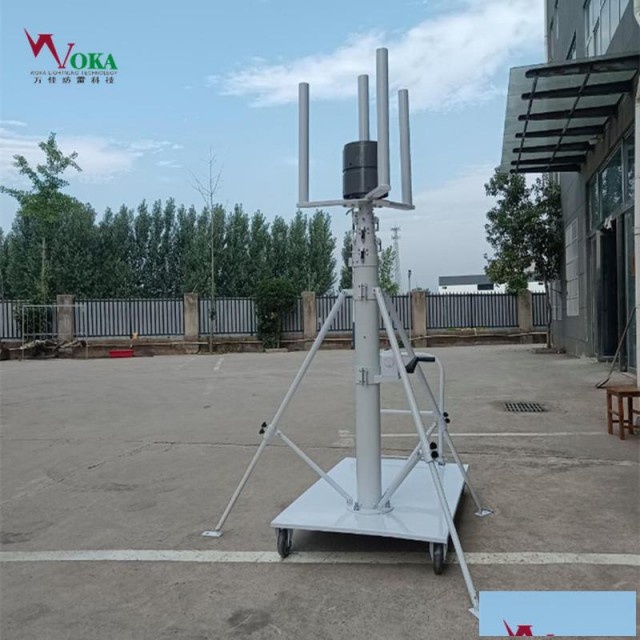 15米自立式升降桅杆电动智能升降旗杆隐蔽式伸缩旗杆