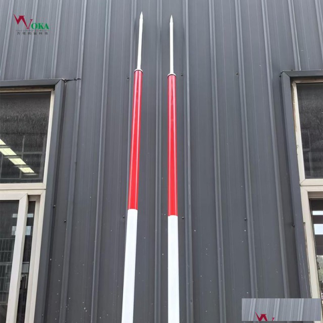 气象站塔直击雷防护装置防侧击玻璃钢接闪杆