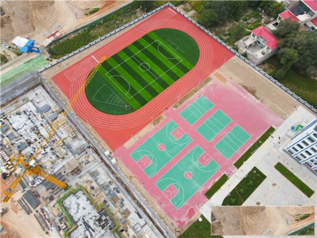 硅PU球场施工的关键注意事项