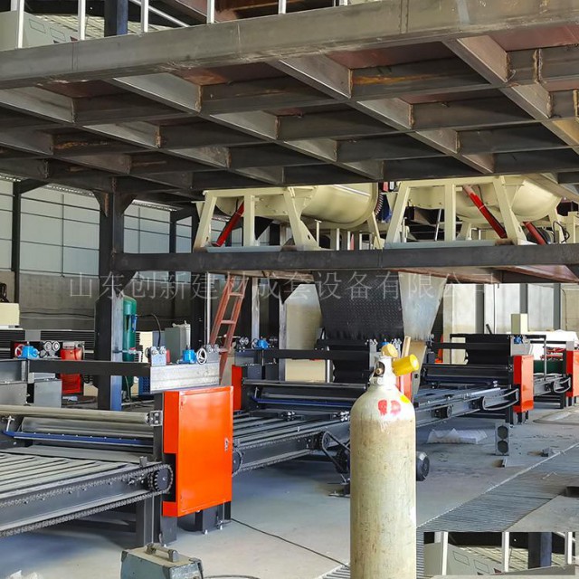 枣庄烟道板生产线